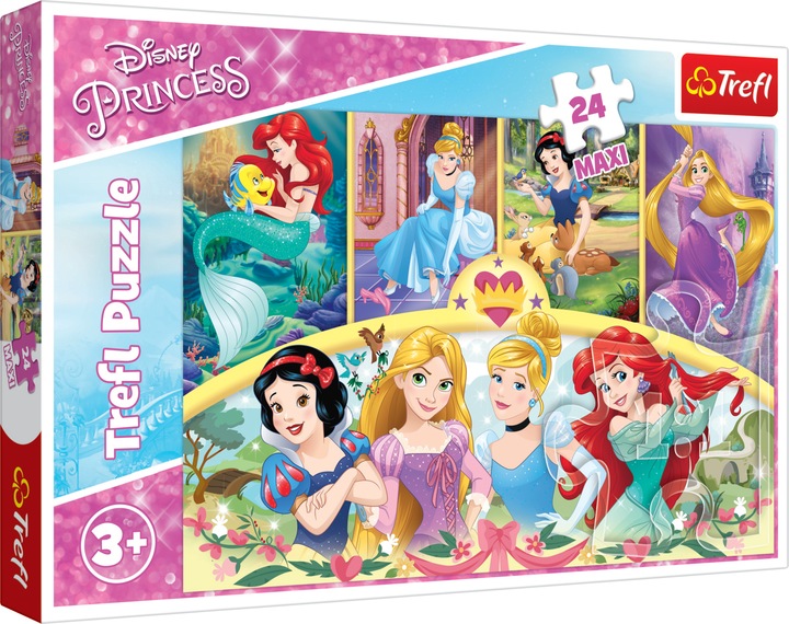 Produktbild Trefl Pz. Maxi Disney Prinzessin 24T (24 Teile)