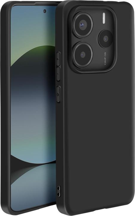 Produktbild Mayaxess Schwarzes Silikon (Xiaomi Redmi Note 14)