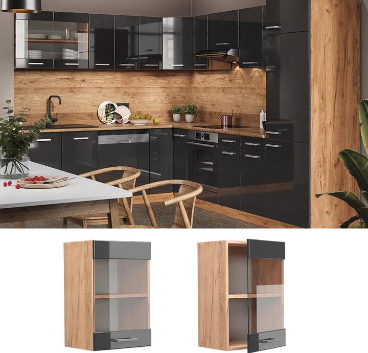 Produktbild Vicco Küchenglasschrank R-Line (40 x 31 x 60 cm)