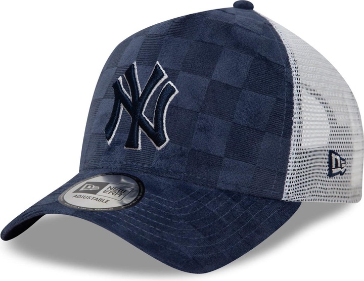 Actual product image New Era A-Frame Trucker Cap - CHECK New York Yankees navy (One size)