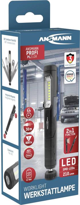 Actual product image Ansmann Professional Penlight PL210R (210 lm)