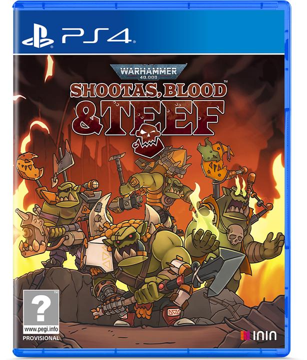 Actual product image ININ Games WARHAMMER 40,000: SHOOTAS, BLOOD & TEEF (PS4)