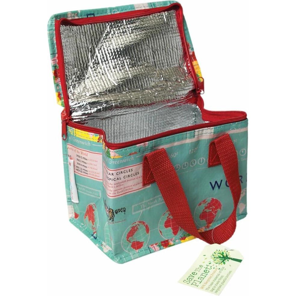 Thumbnail - Rex London isotherme lunchtasche world map, Lunchbox, Mehrfarbig