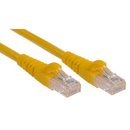 Rs Pro Patchkabel Kat.6 UTP PVC 5m gelb (UTP, CAT6, 5 m), Netzwerkkabel