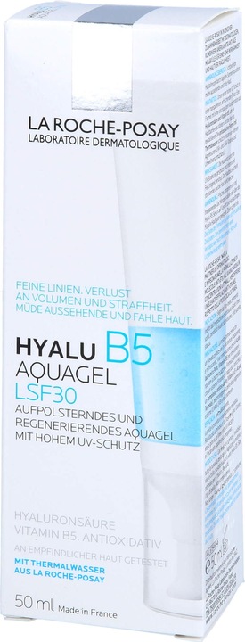 Actual product image La Roche Posay Hyalu B5 Aquagel UV German/Italian/French Gel (50 ml, Day cream, SPF 30)