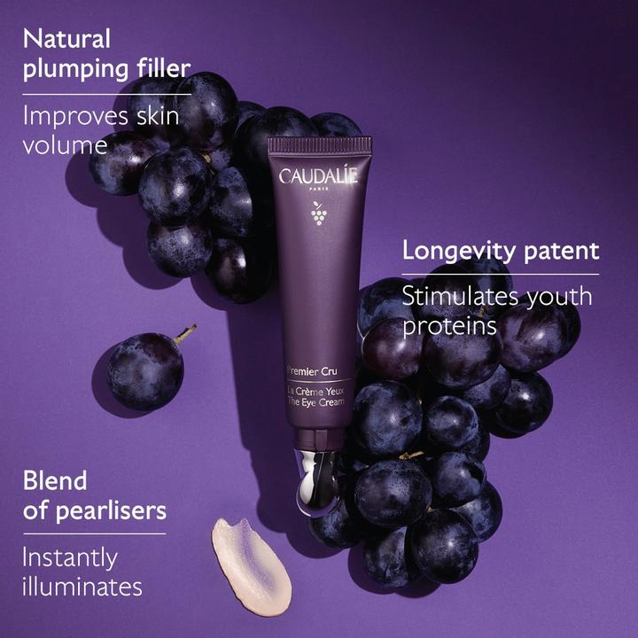 Image du produit Caudalie Premier Cru Eye Contour (Crème pour les yeux, 15 ml, Journée)