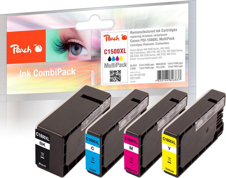 Produktbild Peach Tinte MP kompt PGI-1500 XL (M, Y, C)