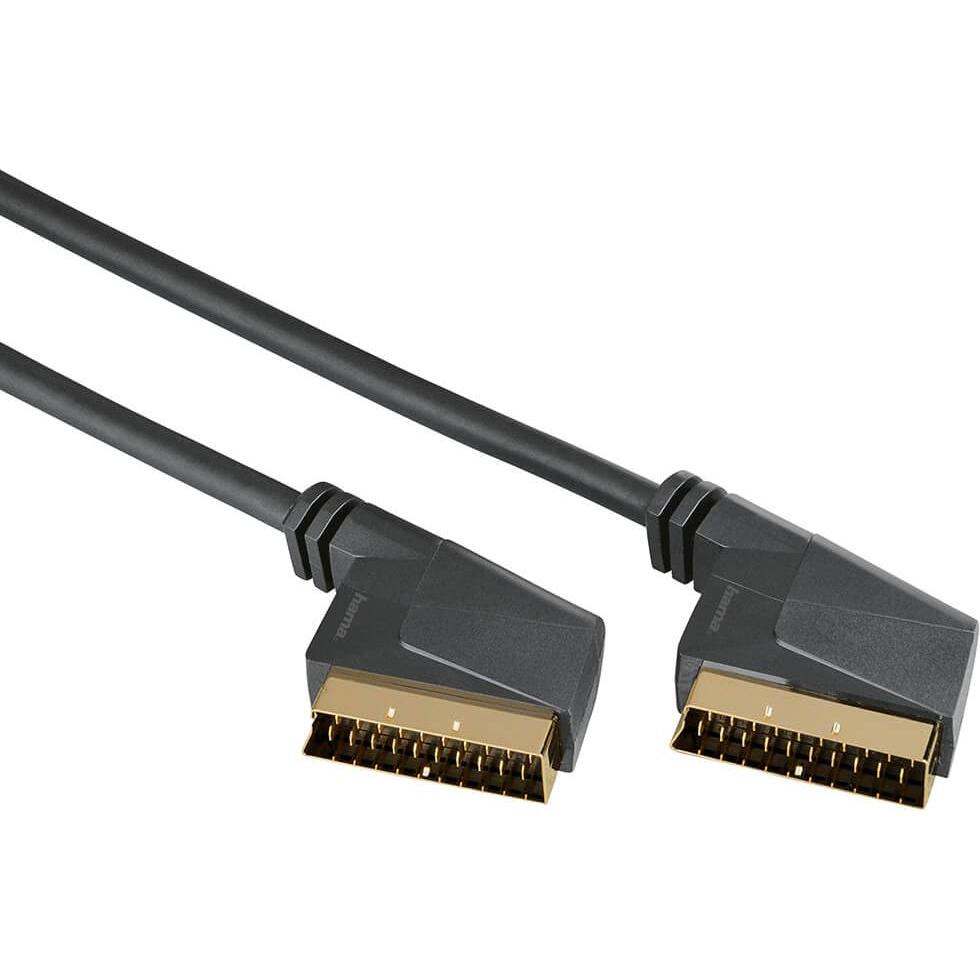 Hama Scart Kabel 3,0m TL (3 m, Scart), Cavo video