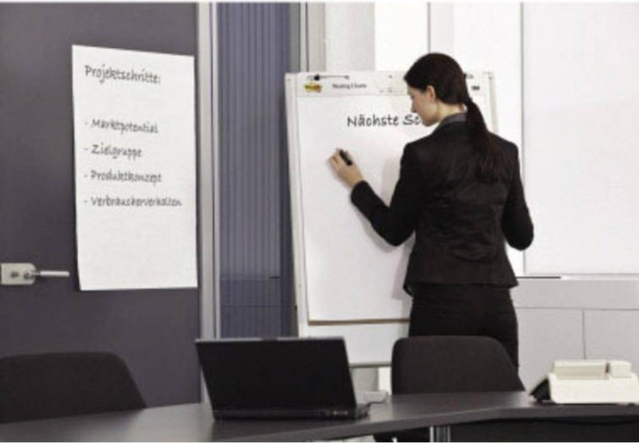 Produktbild Post-it Super Sticky Flipchart stellbar (50 x 60 cm)