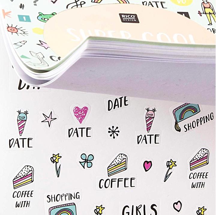 Actual product image Rico Design Sticker book Super Cool