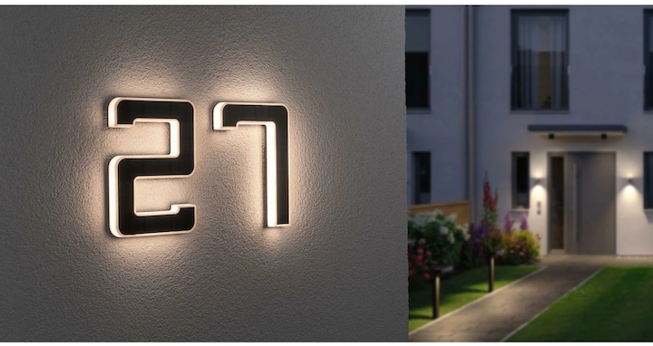Actual product image Paulmann House number (20 lm, IP44)
