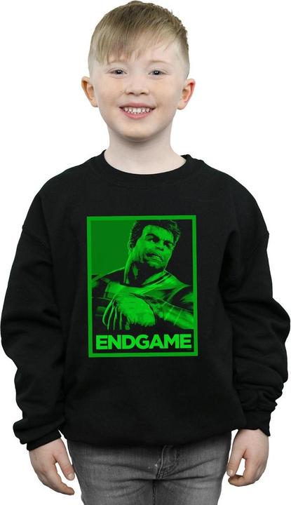 Immagine prodotto Felpa da ragazzo Avengers Endgame Hulk Poster (140, 146)