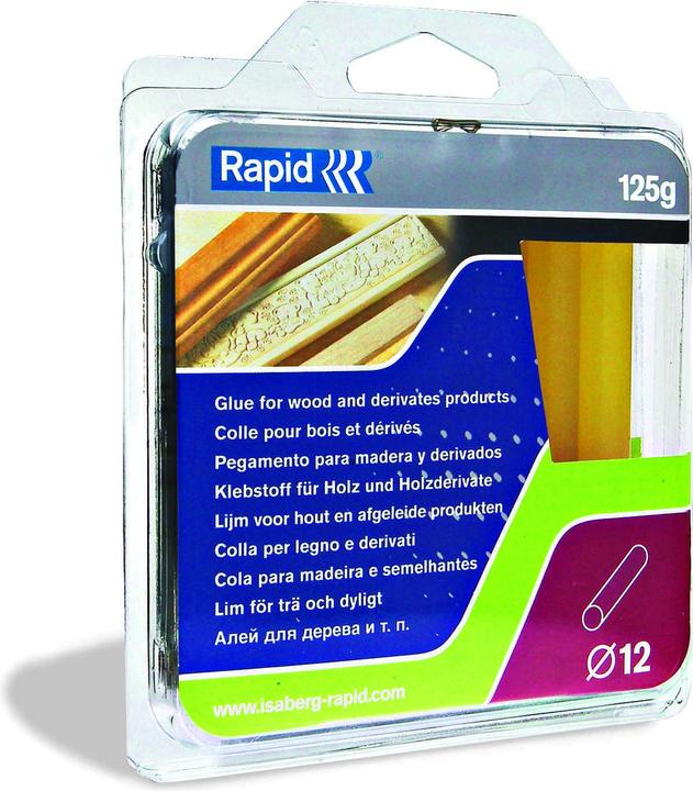 Actual product image Rapid Wooden glue sticks Ø12x94mm 14 pieces