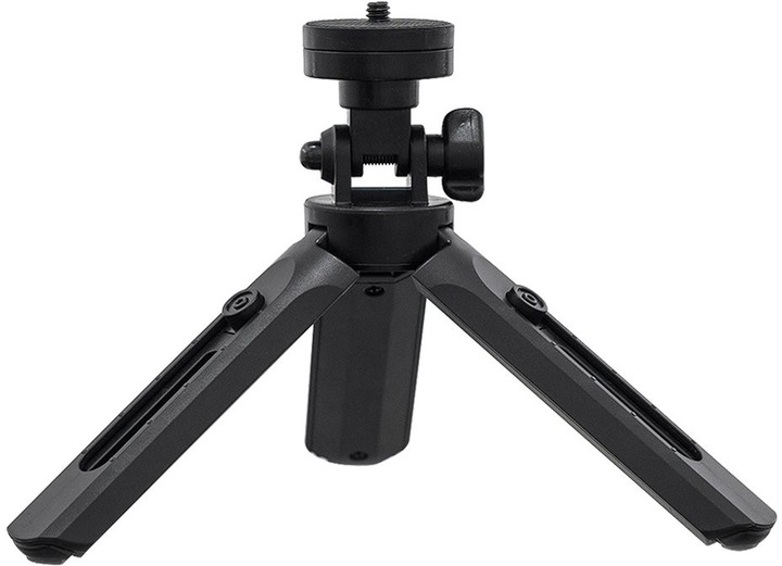 Produktbild Hurtel Mini-Telefonständer Kamera-Stativ Selfie-Stick GoPro Griff schwarz