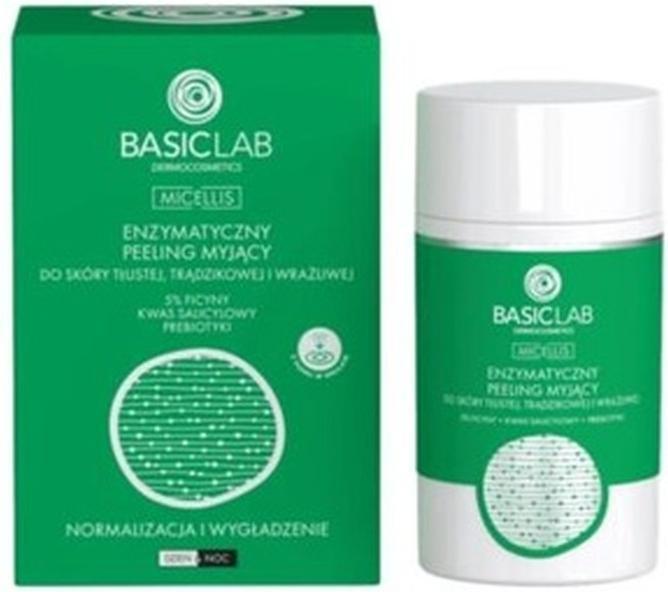 Actual product image BasicLab Enzymatic Cleansing Scrub for Oily, Acne-Prone, and Sensitive Skin (Cleansing scrub)