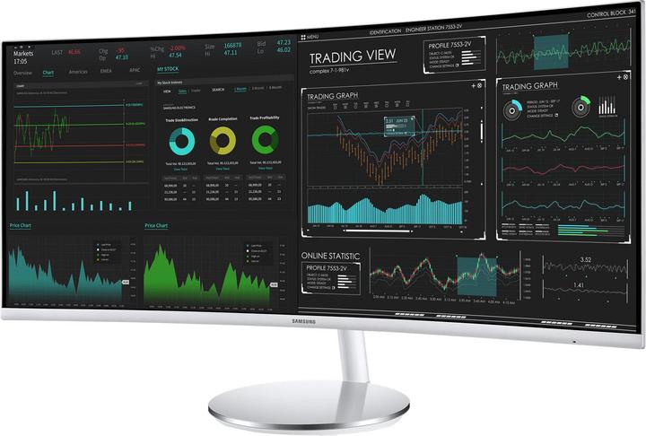 Produktbild Samsung LC34J791WTUXZG (3440 x 1440 Pixel, 34")