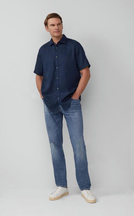 Immagine prodotto S.Oliver Hemd Regular Fit: Leichtes Kurzarmhemd aus 100% Leinen (XXL)