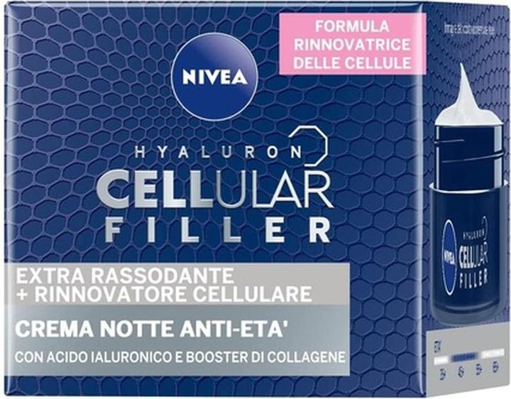Produktbild NIVEA Anti-Aging Nachtcreme Hyaluron Cellular Filler 50ml (50 ml, Nachtcreme)