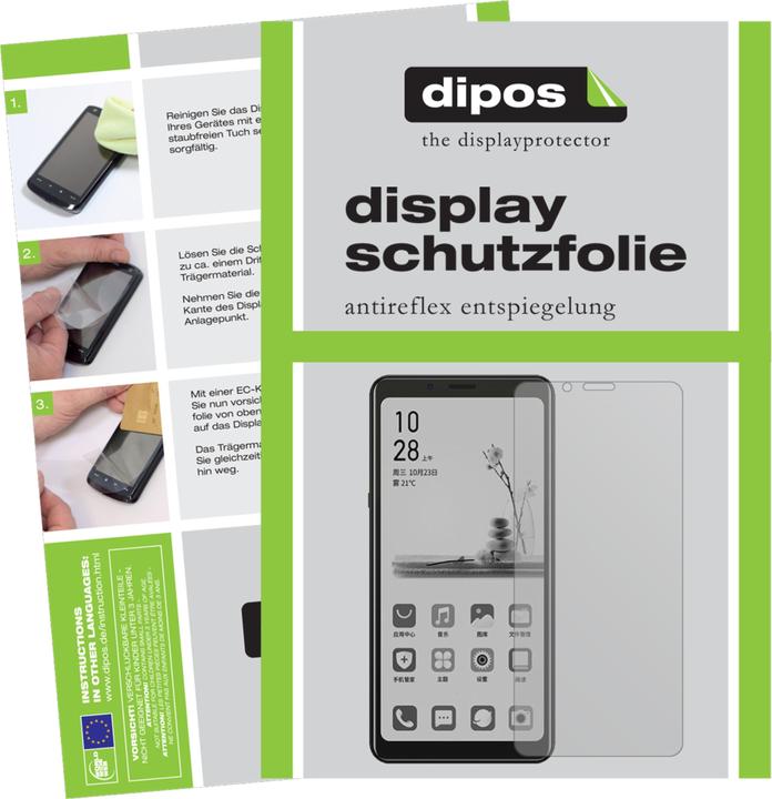 Dipos Pellicola Protettiva Antiriflesso Per HiSense A5 - Opaca E Anti-impronta (Made In Germany) - 2