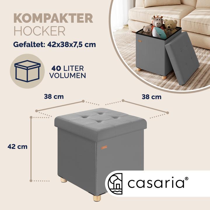 Image du produit Casaria Pouf