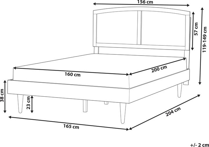 Actual product image Beliani Varzy (160 x 200 cm)