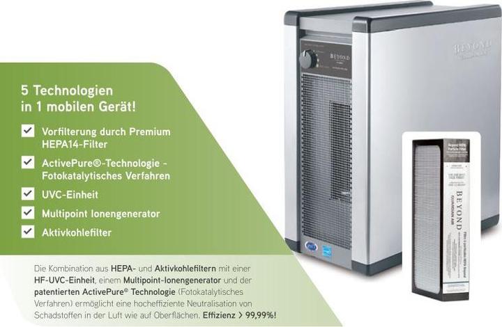 Produktbild ActivePure ENITEK Beyond Guardian Air – Mobiler Hochleistungs-Luftreiniger