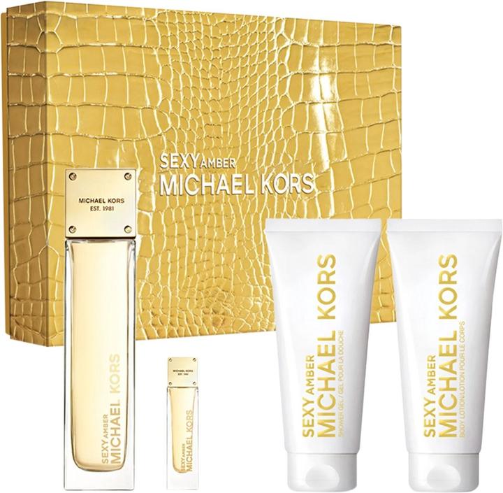 Actual product image Michael Kors Sexy Amber Spring 2024 Eau de Parfum 100 / Body Lotion SG / Mini (Eau de parfum, 100 ml)