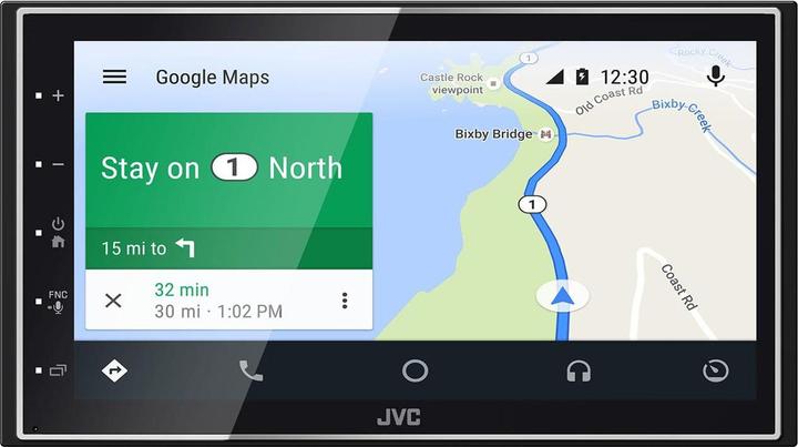Actual product image JVC KW-M745DBT-ANT (Android car, Apple Carplay)