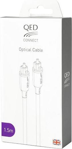 Actual product image QED Connect Toslink Cable (M) To (M) 1.5 metres QE8174 (1.50 m, TOSLINK)