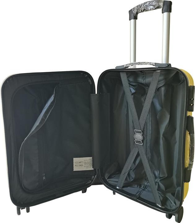 Produktbild NTK-Collection Hartschalenkoffer 2er-Set Frenzi Gelb (80 l, M (50 - 90l), L (90 - 115l))