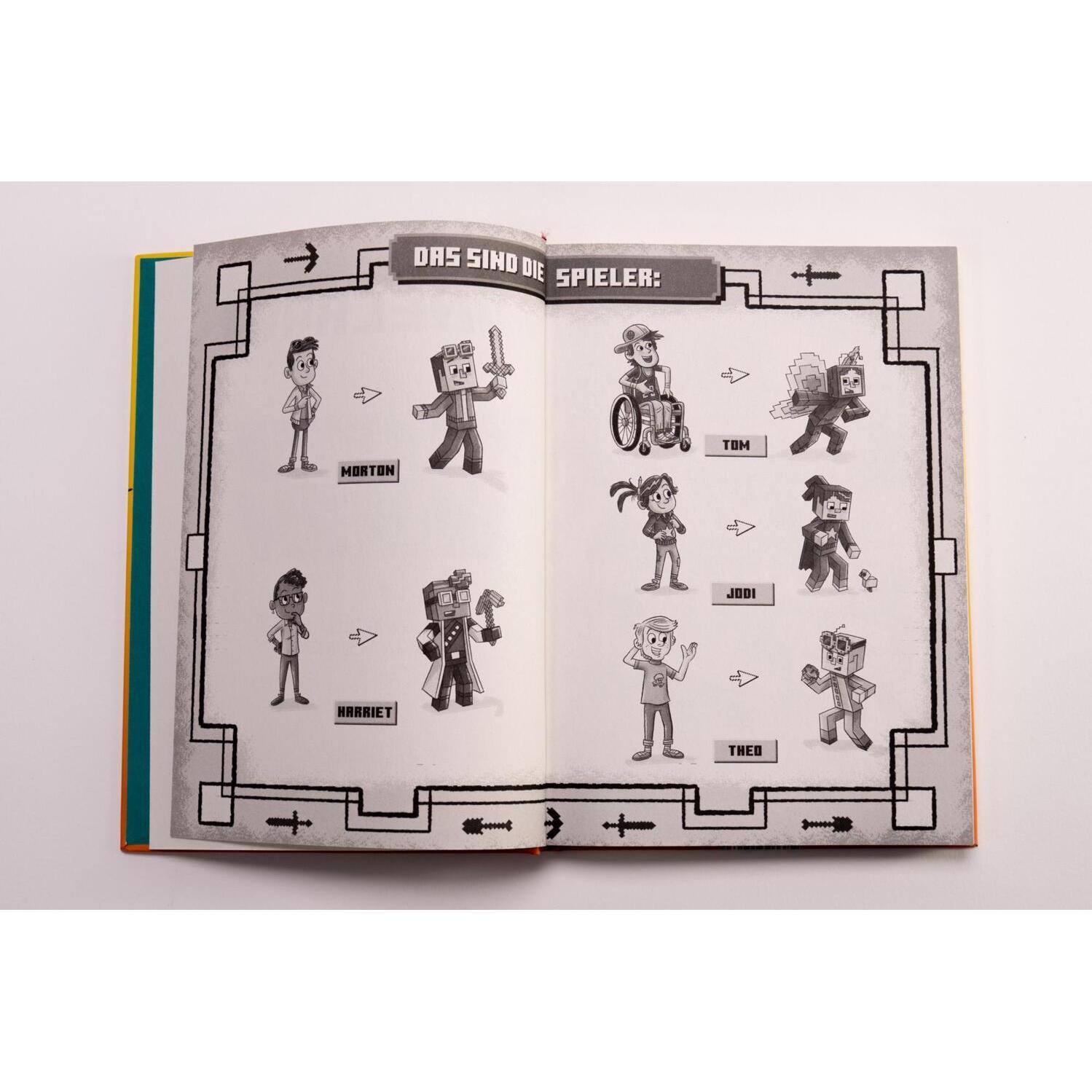 Thumbnail - Minecraft Erste Leseabenteuer - Monster-Alarm, Kinderbücher von Nick Eliopulos, Ulrike Schimming, Mojang Ab