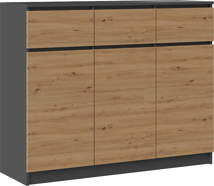 Topeshop Chest of drawers (120 x 40 x 97 cm)