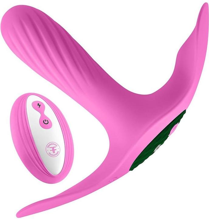 Produktbild Femme Funn OSSIA Wearable Panty Vibrator - Bullet Vibrator with Wireless Remote Control for Women, Pink Adult S