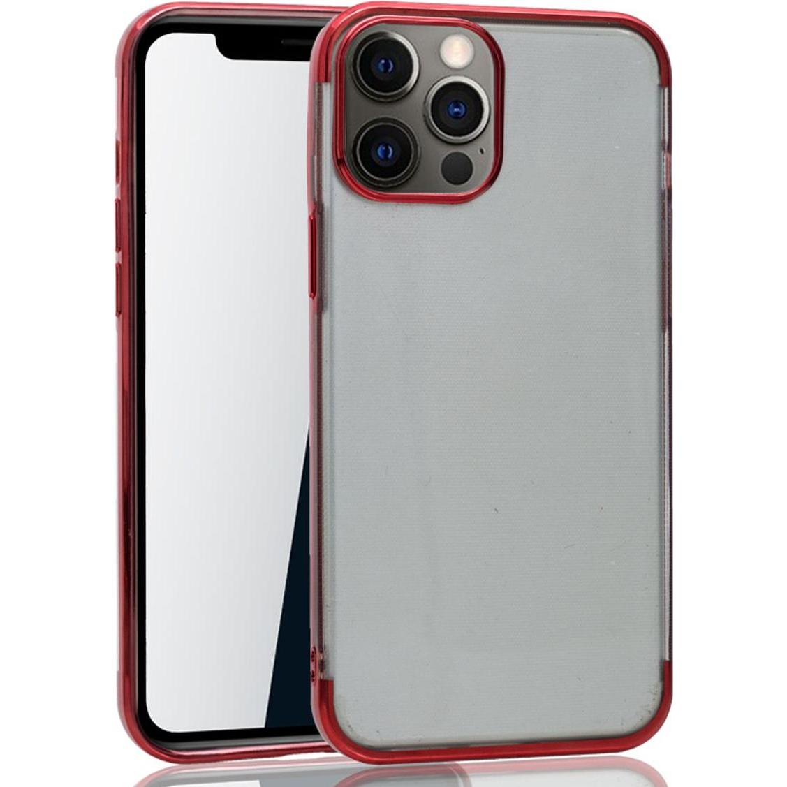 Thumbnail - König Design Apple iPhone 12 Pro Max Hülle Case Handy Cover Schutz Tasche Schutzhülle Etui Rot (Apple iPhone 12 Pro Max)...