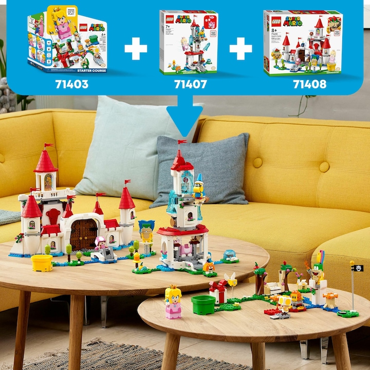 Actual product image LEGO Adventures with Peach - Starter Set (71403, LEGO Super Mario)