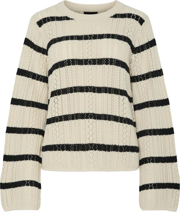 Actual product image Pieces Pcnuka Ls O-Neck Knit Noos Bc (L)