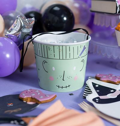 Produktbild Partydeco Einweggeschirr Süssigkeiten Eimer Mix,13.5 cm (1 x)