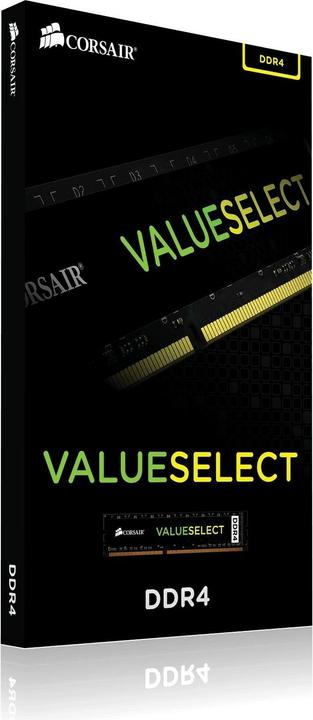 Actual product image Corsair ValueSelect (1 x 16GB, 2666 MHz, DDR4-RAM, DIMM)