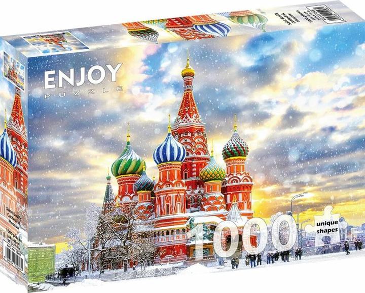 Image du produit Enjoy Puzzle ENJOY-1248 - Cathédrale Saint-Basile, Moscou, puzzle, 1000 pièces (1000 pièces)