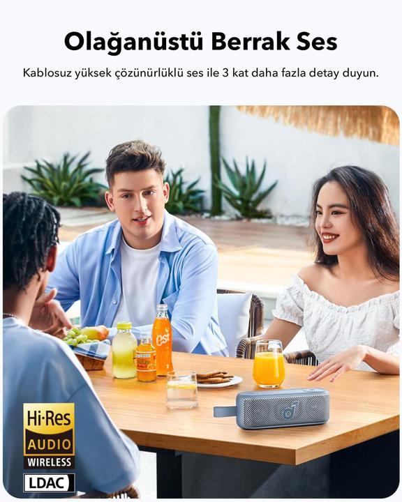Produktbild soundcore Bluetooth-Lautsprecher Motion 100 grün (12 h)