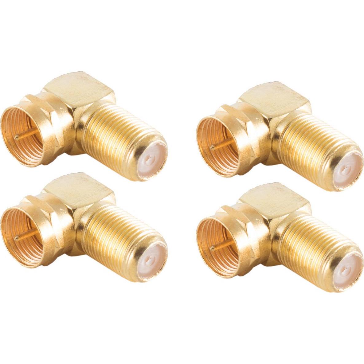 Shiverpeaks BS15-301714. Verbindungstyp: F-Typ, Anschluss 1: F, Anschluss 2: F. Menge pro Packung: 4 Stück(e) (Antennenk...