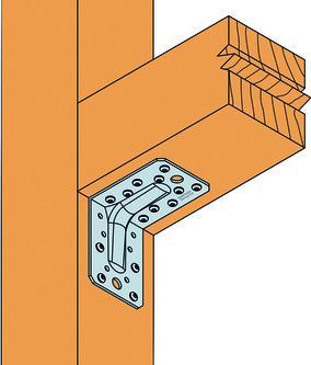 Actual product image Simpson Sst Winkelverbinder (Angle connector, 1 pcs.)