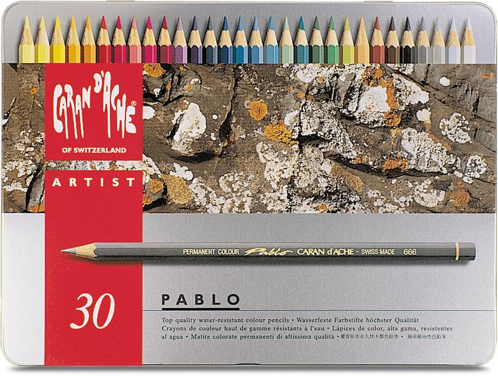 Actual product image Caran d'Ache Pablo Metallschachtel (Multicoloured, 30 x)