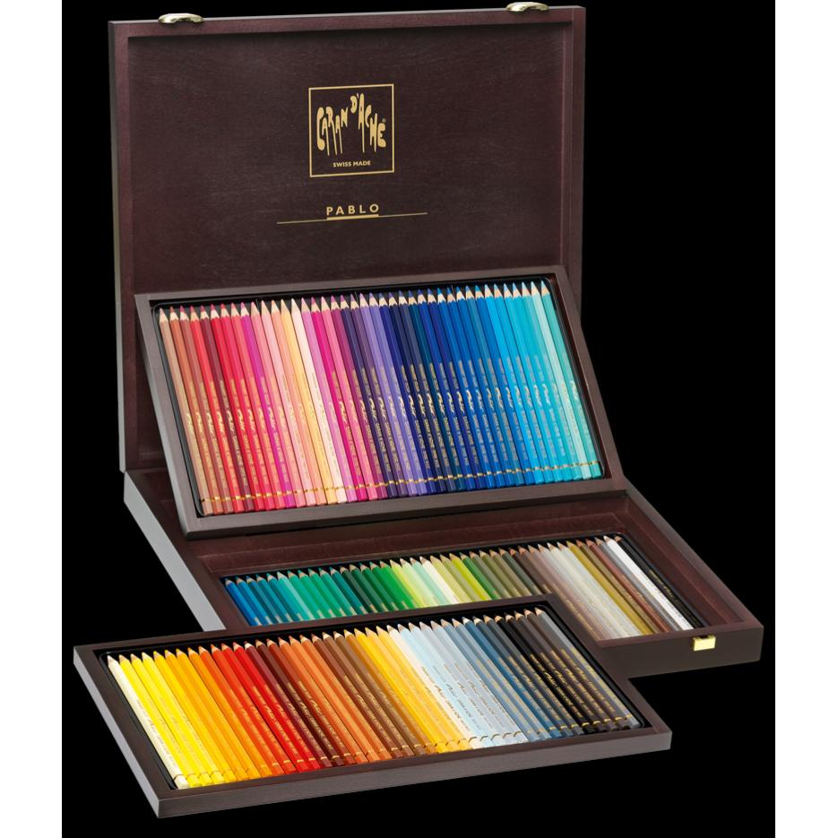 Caran d'Ache, Malstifte, Pablo (Mehrfarbig, 120 x)