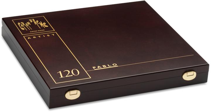 Produktbild Caran d'Ache Pablo Holzkoffer (Mehrfarbig, 120 x)