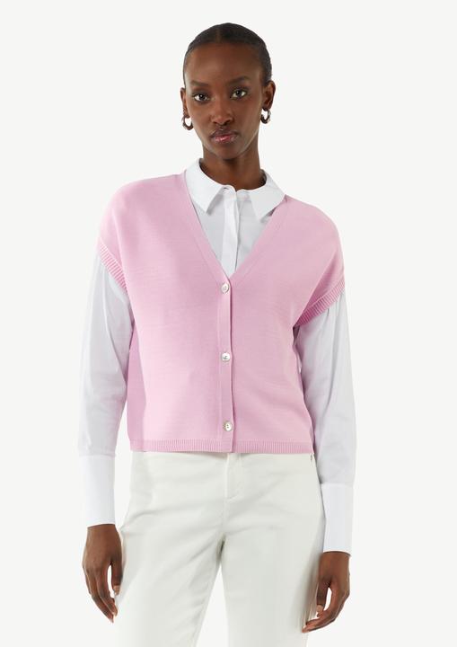 Actual product image Comma Strickjacke Kurze Strickjacke mit V-Ausschnitt (S)