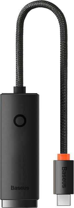 Immagine prodotto Baseus Adattatore di rete da USB-C a RJ45 serie Lite (nero) (USB-C, RJ45 (1x))