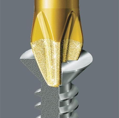 Actual product image Wera Bit-Check 12 Diamond 1 (Cross Phillips PH M1, Cross Phillips PH M2, Cross Pozidriv PZ M1, Cross Pozidriv PZ M2)