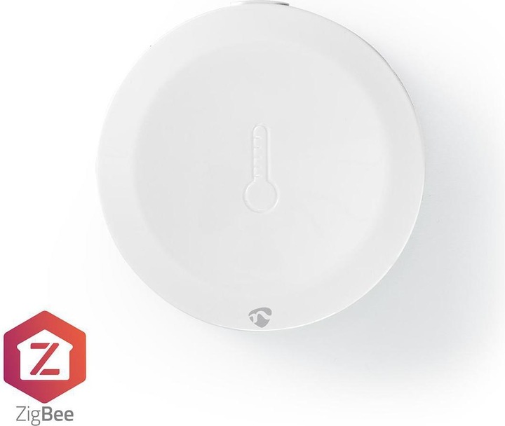 Image du produit Nedis Smart Klimasensor ZBSC10WT | Zigbee 3.0 | Batteriebetrieben | Android™ / IOS | Weiss