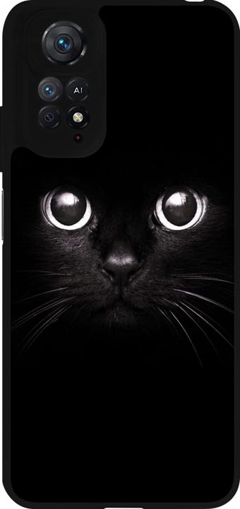Produktbild PhoneLook Hülle Silikon schwarz Cat eyes (Xiaomi Redmi Note 11)
